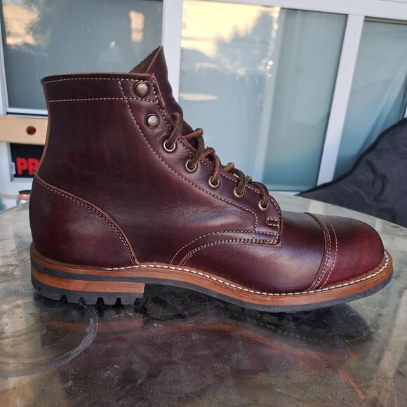 Truman boots 9.5D Oxblood double shot leather - Picture 3 of 10